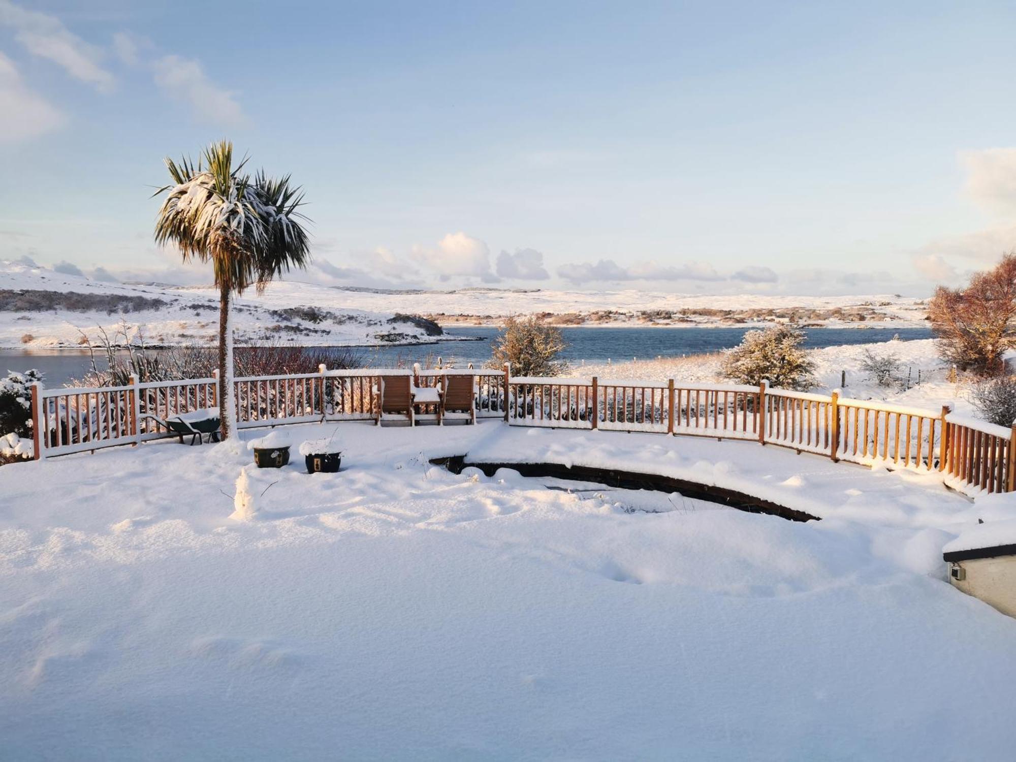 Loch Eyre Oasis Apartman Kensaleyre Kültér fotó