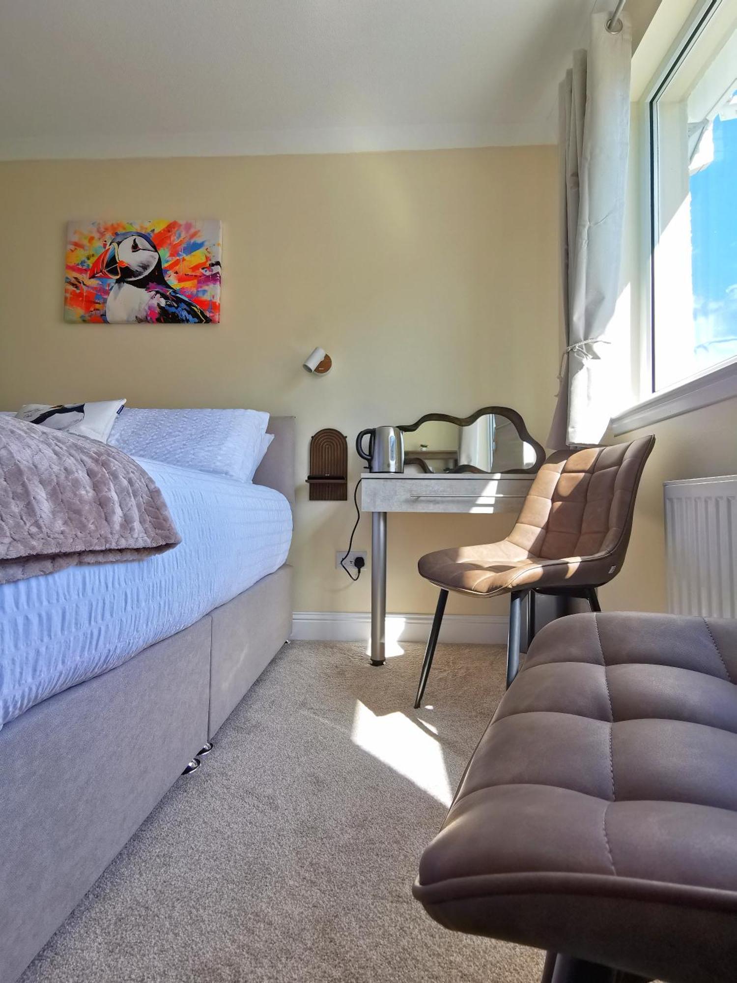 Loch Eyre Oasis Apartman Kensaleyre Szoba fotó