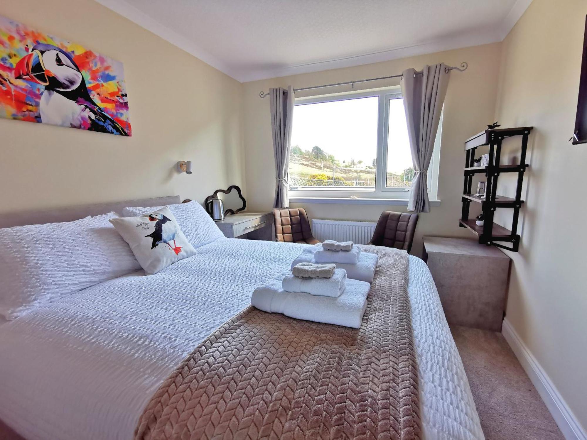 Loch Eyre Oasis Apartman Kensaleyre Szoba fotó